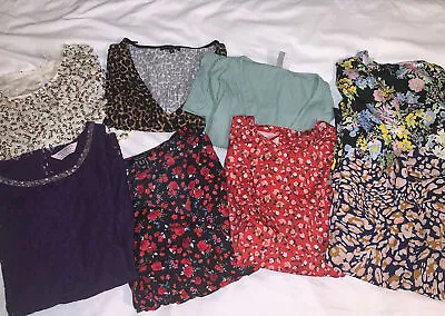 £20 • Buy Maternity Bundle X8 Tops Size 10 12 Excellent Cond Next New Look ASOS Boohoo M&P