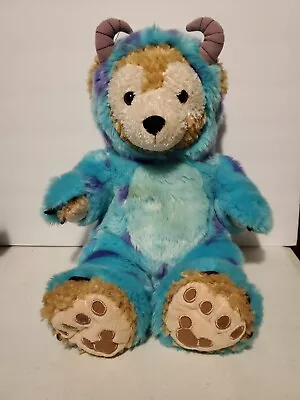 Disney Parks Duffy The Disney Bear Plush Toy Gift Monsters Inc Sully Costume • $49.99