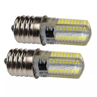 2-Pack E17 Base Silicone Crystal Dimmable LED Bulb For Whirlpool LP16095 Light • $13.95