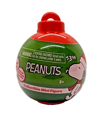 Peanuts Mini Figure Surprise Ornament Holiday Capsule Charlie Brown Snoopy Lucy • $19.99