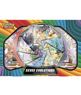 $99.99 • Buy Pokemon Trading Card Game: Eevee V Premium Collection! 9 Packs & Tons Of Promos
