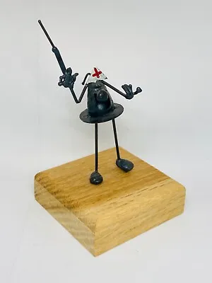 Original Flea - Greg Quayle - Metal Art Sculpture Vintage - Nurse • $18.99