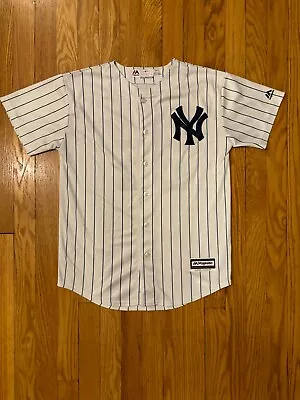 Mark Teixeira #25 New York Yankees Majestic Coolbase MLB Jersey (Youth Large) • $25