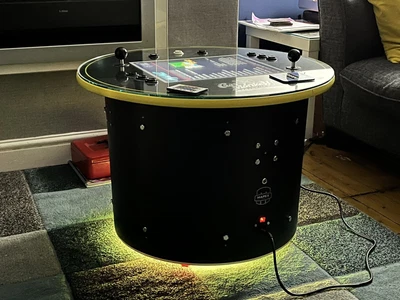 £499.99 • Buy Arcade Machine For Home Bar Or Games Room. 2 Player Cocktail Style Glass Table.