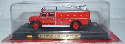 £6.75 • Buy Del Prado 1952 Magirus Deutz RKW6500 Fire Vehicle  Reutlingen Germany 1/72 Scale
