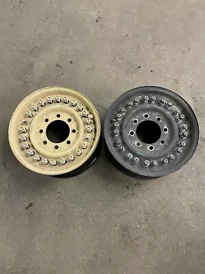 16.5 Military Wheel 2 Piece Assembled Wheel 8 Hole 24 Bolt • $70