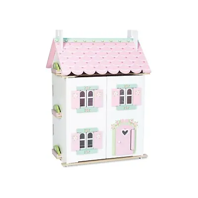 Le Toy Van Sweetheart Cottage Childrens Dolls House Includes Furniture New Kit • £115.99