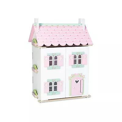 READY Made Le Toy Van Sweetheart Cottage Dolls House Painted With Furniture New • £99