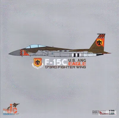 JCW72F15017 1:72 JC Wings Military F-15C Eagle Oregon ANG 173rd Fighter Wing • $124.94