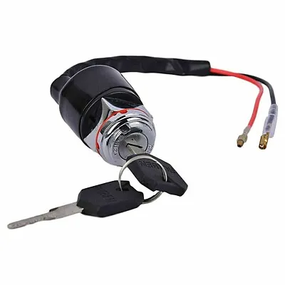 UNIVERSAL 2 Wire MOTORCYCLE HONDA CB125 Ignition Switch W/ Keys • $11.39