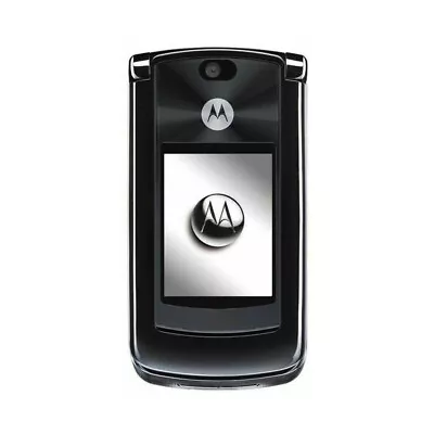 Original Motorola RAZR 2 V8 2MP MP3 Flip Black 2.2  Mobile Phone GSM 2G Unlocked • $54.28