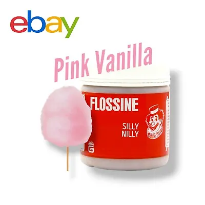 Gold Medal FLOSSINE 16g / Makes 2kg Candy Floss Sugar / PINK VANILLA FLAVOUR • £2.79