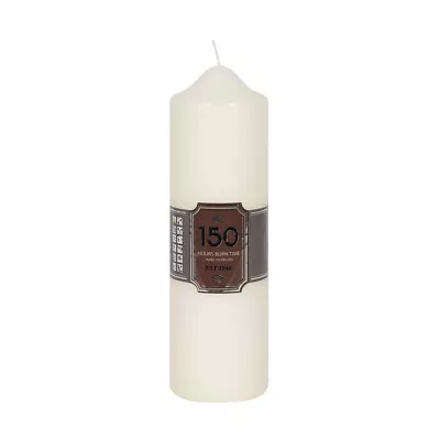 £14.95 • Buy Large Church Pillar Overdipped Candles With 150 Hours Burn Time, 24 Cm Tall