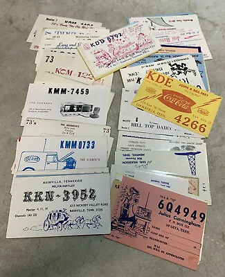 Tennessee Ham Radio Postcard Lot Qsl • $11.99