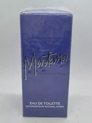 Montana Parfum De Peau 1.0 Oz 30 Ml Eau De Toilette NIB Rare • $79.99