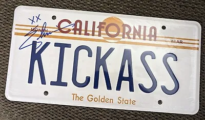 Signed By Cassandra Peterson Elvira Mistress Of The Dark KICKASS License Plate • $159.99