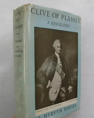 English Military History Politics India Robert Clive Of Plassey Maps DJ 1st 1939 • £36.14