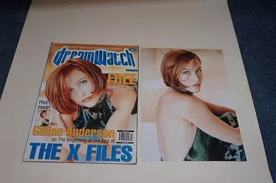 Dreamwatch Magazine Issue 62 Oct 99 ~ X-FILES Gillian Anderson + Print • £10