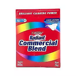 Radiant Commercial Blend Front & Top Loader Laundry Powder 2Kg • $14.69