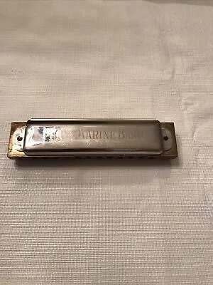 Vintage Marine Band Harmonica Key Of C By M. Hohner Made In Germany • $15