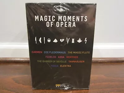 Magic Moments Of Opera (DVD Set 2011) Carmen Tannhauser Aida Tosca  SEALED • $39.95