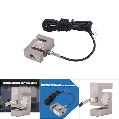 S TYPE High-Precision Load Cell Scale Sensor Weighting Sensor With Cable 2000KG • $36.82