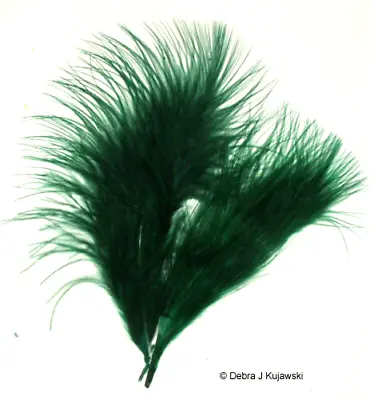 Quality Marabou Feathers Dark HUNTER GREEN  3-8  L  7 Grams Approx. 35 • $3.15