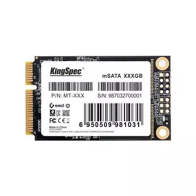 64GB KingSpec MSATA MT-64 SATA 6Gb/s Solid State Disk • £23.65