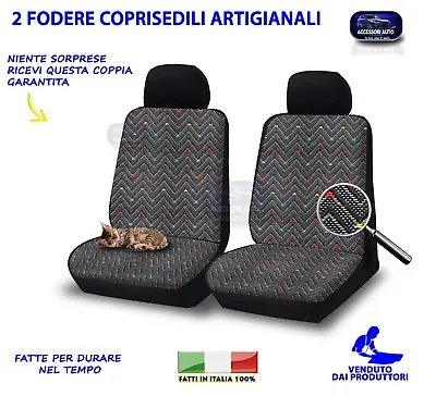 Fodere Complete Fiat Panda II Serie 2003/2011 Coprisedili Vari Colori