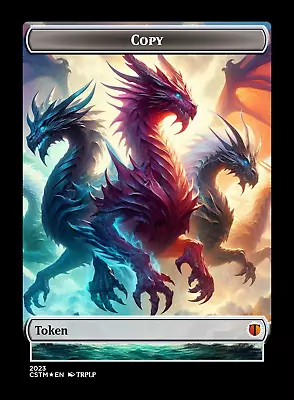 Dragon Copy Token  - High Quality Altered Art Custom Cards • $4.99