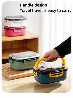 Lunch Box For Kids Compartments Microwave Bento Lunchbox Children Kid Schoo • $14.50