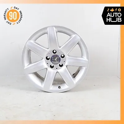 Mercedes R230 SL500 SL600 8.5 X R17 17  Wheel Rim Silver 2304010902 OEM • $87.15