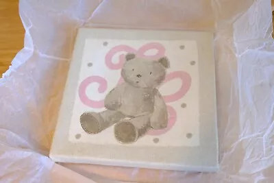 New Bear Canvas Painting - French Designer Store Tartine & Chocolat • £8