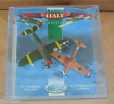 Italy Battle BF-109 Messerschmitt Luftwaffe & P-47 Thunderbolt U.S.A.A.F 1:100 • $62.99