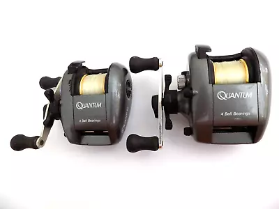 Quantum Zebco Ex400 Bait Casting Reels - 2 Reels - #70/#83 • $20