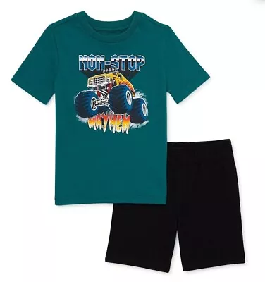 Boys Garanimals Monster Truck Tee Shirt And Shorts Set - New With Tags • $6