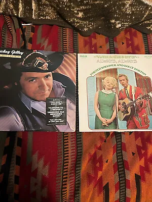 Porter Wagoner & Dolly Parton/Mickey Gilley Vinyl Record Lot • $3.50