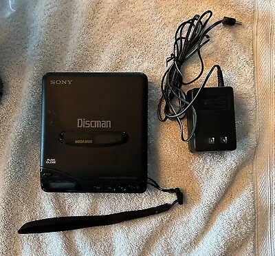 Sony Discman D-11 Vintage Portable CD Player - For Parts • $24