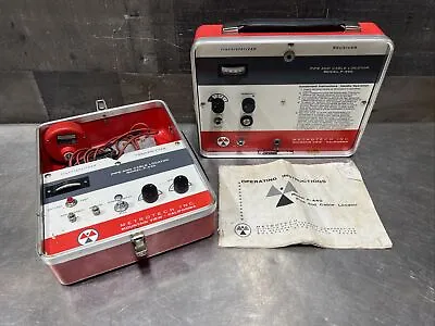 Metrotech Mod P-440 Pipe And Cable Locator Vintage Transmitter/Receiver Vintage • $399.99