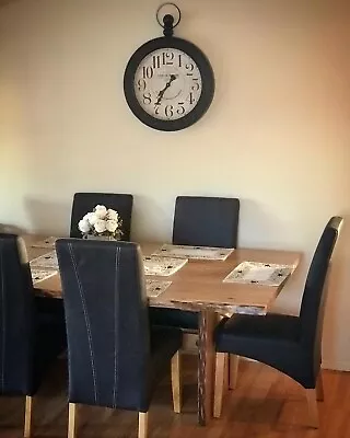 $1500 • Buy Oak Wood Dining Table 6 Seater 
