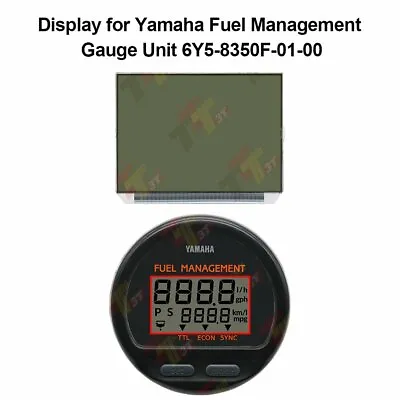 Display For Yamaha Fuel Management Gauge 6Y5-8350F-01-00 • $16