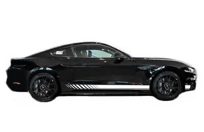 Graphic Racing Stripe Decal Kit For Ford Mustang Side Door Bumper Sticker Vinyl • $40