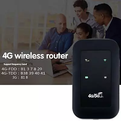 3G/4G LTE Mobile Broadband Wireless Router Hotspot SIM Unlocked Porta Fast • $17.43