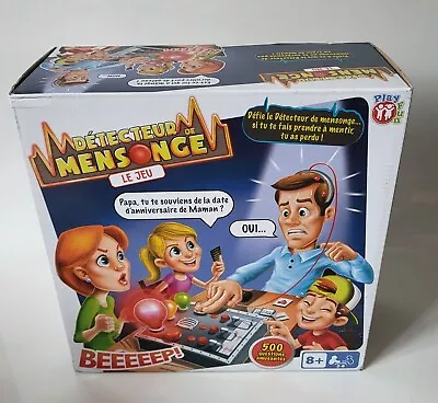 TOYS Lie Detector (French Version) Family Board Game With 500+ Questions To Disc • £5