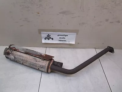 $189.99 • Buy OEM MUFFLER ! 04-09 Kawasaki Kfx700 Kfx 700 V Force Exhaust Tail Pipe Rear Stock