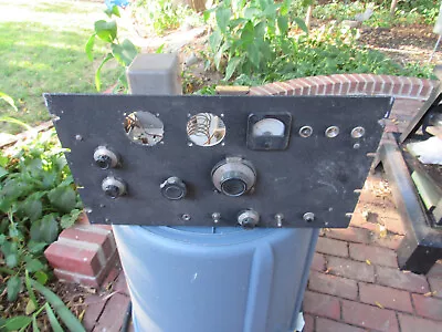 Vintage Home Brew HAM Radio Amplifier Transmitter Project Chassis Base • $60