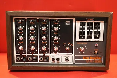 Vintage Roland VX 66 Echo Amplifier Analog Mixer Preamp VX-66 U1896 230105 • $127.49