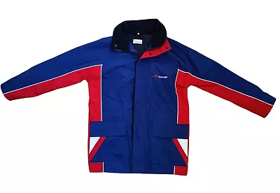 Men's Team GB A1 Racing Motorsport Coat Jacket Union Jack Flag Rare Size M/L • £39.99