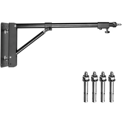 Fotoconic 125cm Wall Mounting Boom Arm For Photography Studio Video Lights • £54.99