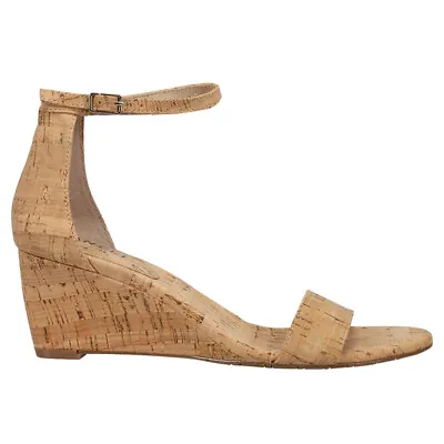 VANELi Monir Wedge  Womens Brown Casual Sandals 308029 • $17.99